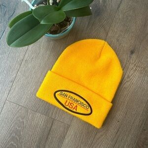 San Francisco USA vintage beanie